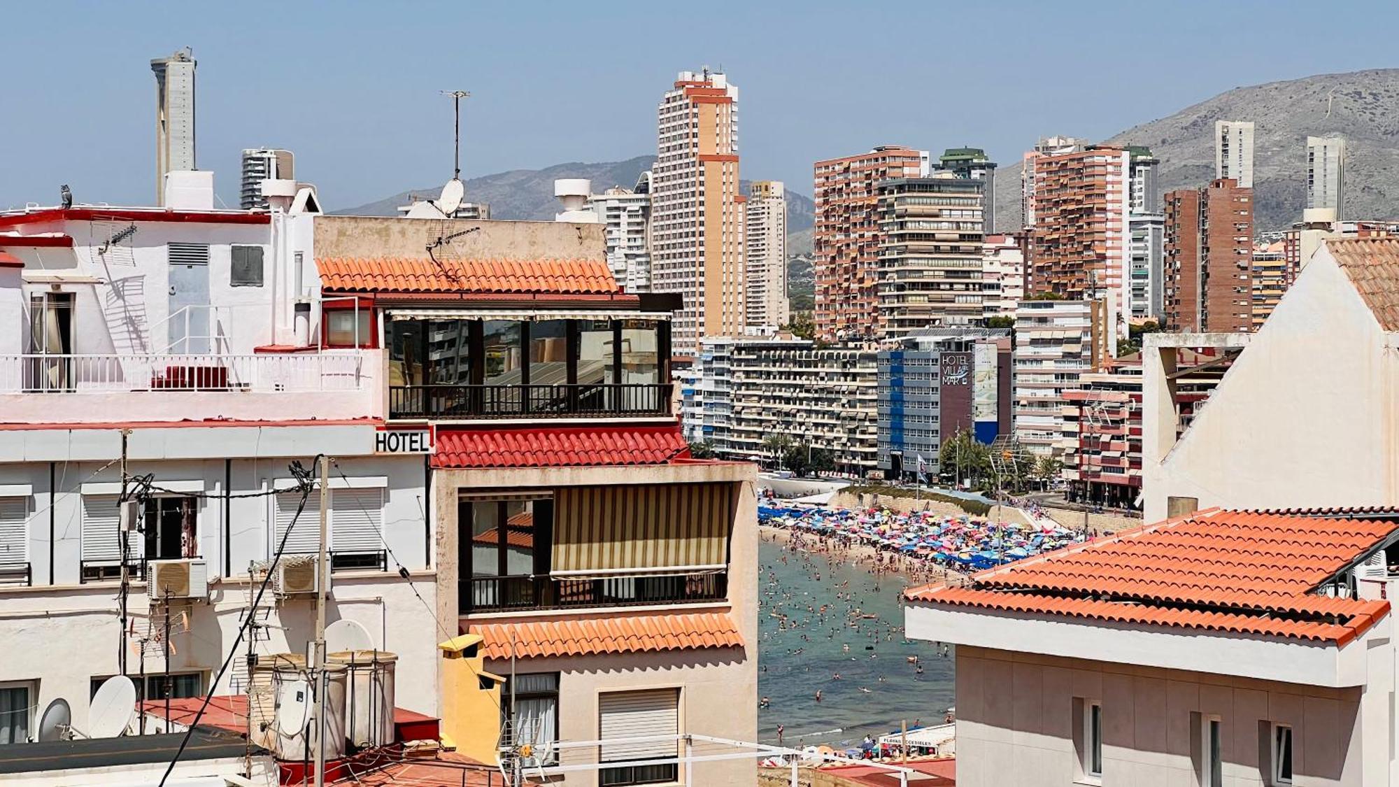 Atico Con Vistas En El Casco Antiguo De Benidorm Apartment Екстериор снимка