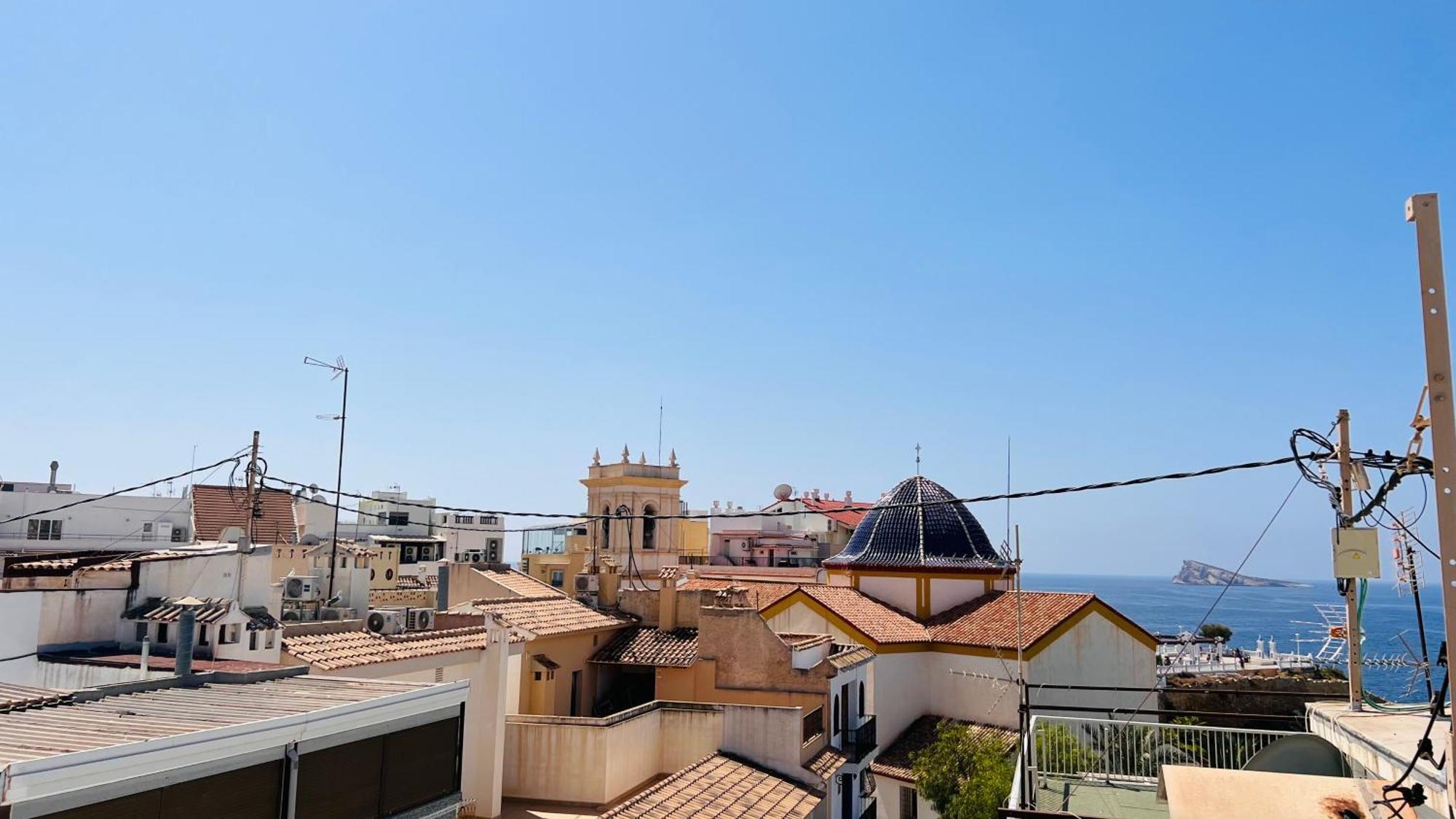 Atico Con Vistas En El Casco Antiguo De Benidorm Apartment Екстериор снимка