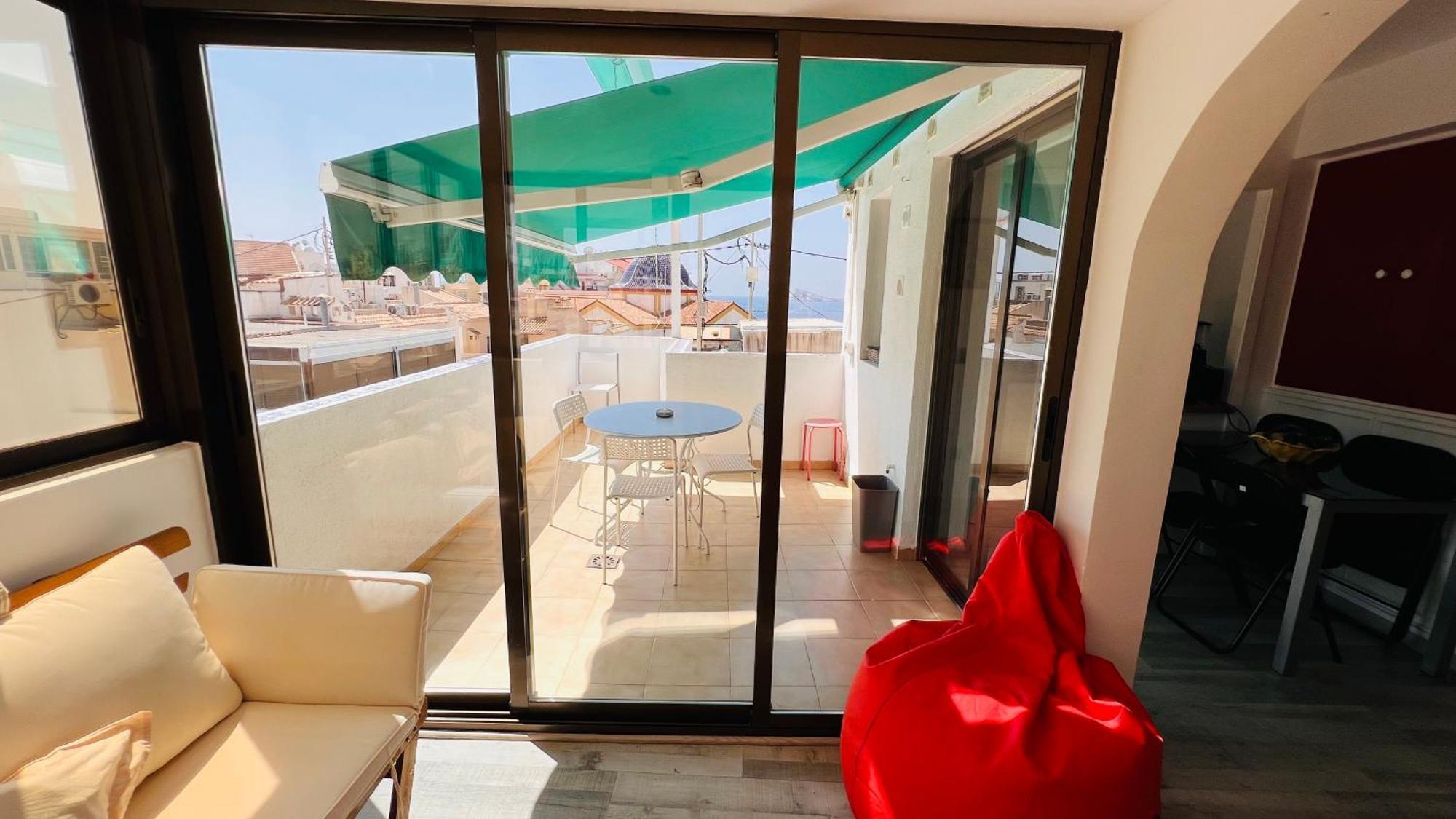 Atico Con Vistas En El Casco Antiguo De Benidorm Apartment Екстериор снимка